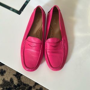Women's Morgan Leather Penny Loafer Moccasins.